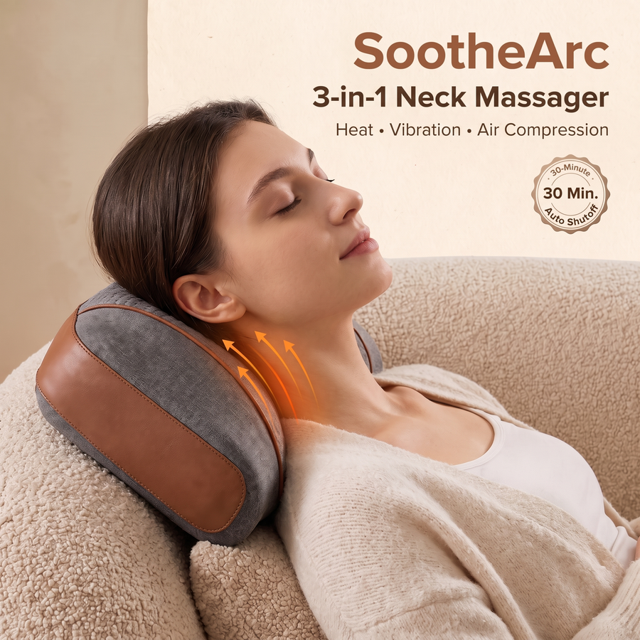 SootheArc neck comfort pillow