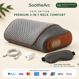 SootheArc premium set with secure payment methods tracked USPS delivery and included sleep mask