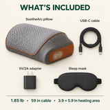 SootheArc included items and key specifications